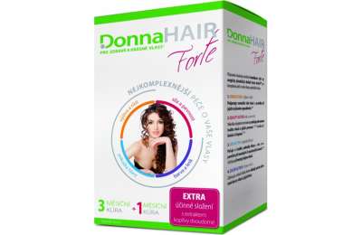 Donna Hair Forte 4měsíční kúra tob.90+30 zdarma